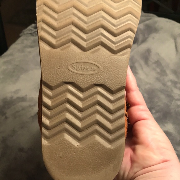 STYLE & CO WOMENS TALL “FUR” LINED BOOTS - Picture 10 of 11